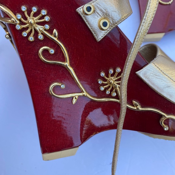 Giuseppe Zanotti wedges Sz 40 - Picture 2 of 9